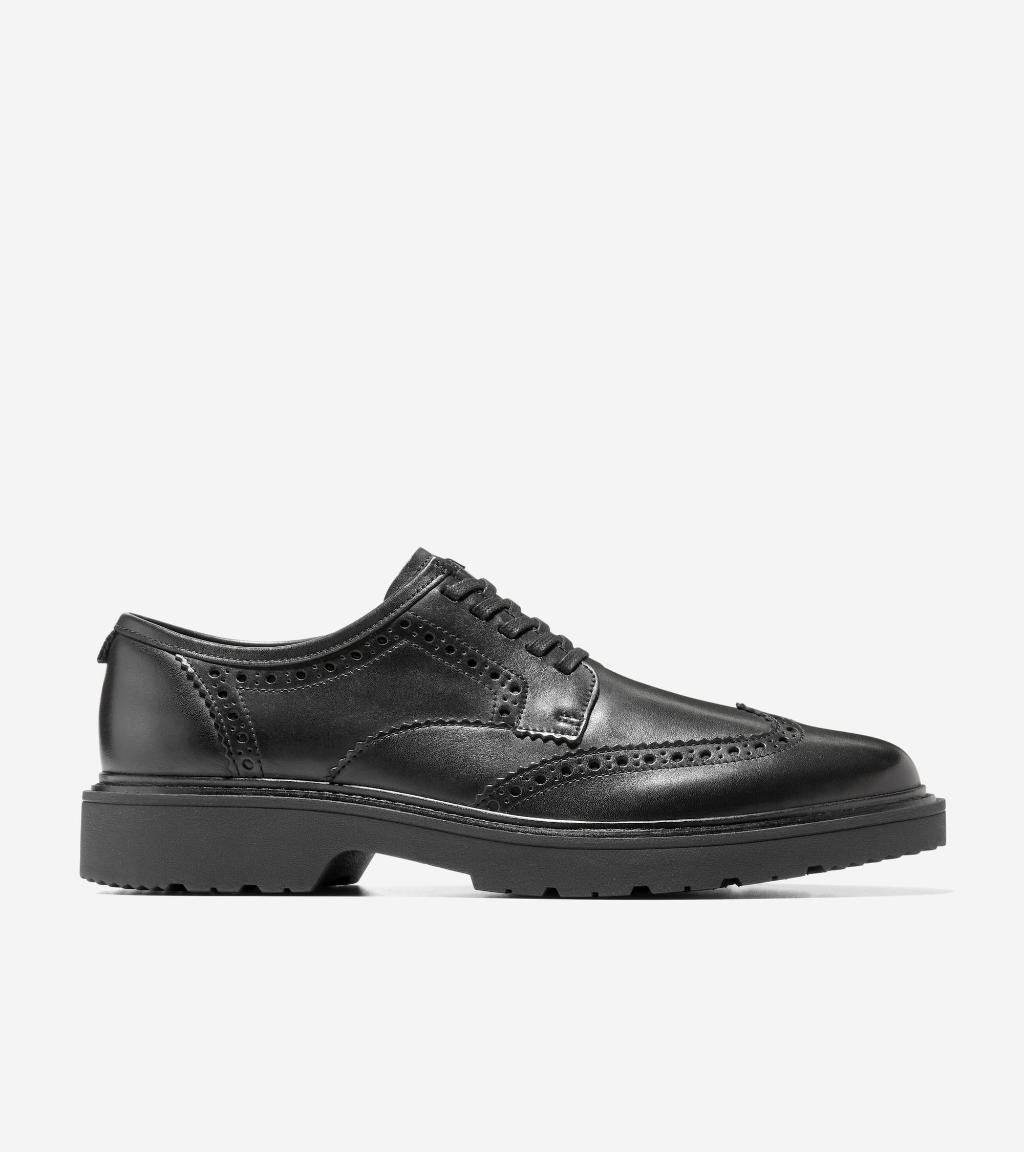Men's Broome Grand Lug Sole Wingtip Oxfords