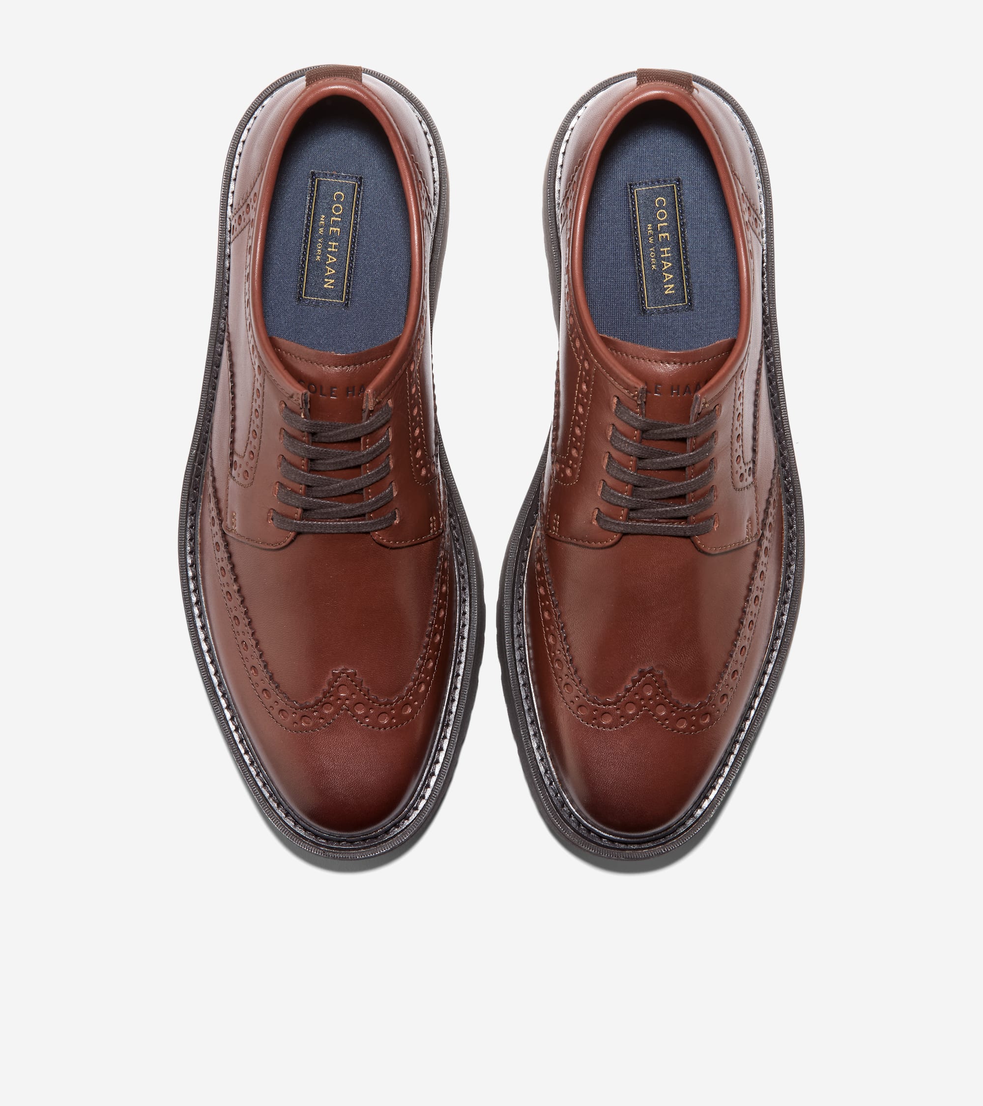 Men's Broome Grand Lug Sole Wingtip Oxfords