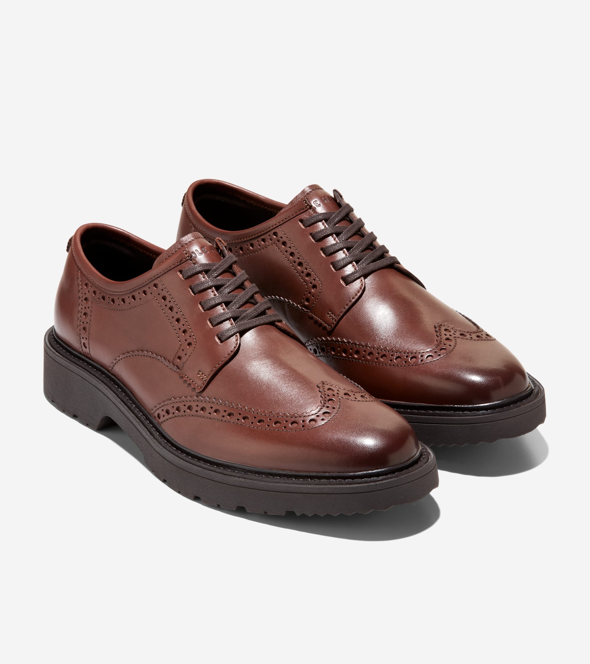 Men's Broome Grand Lug Sole Wingtip Oxfords