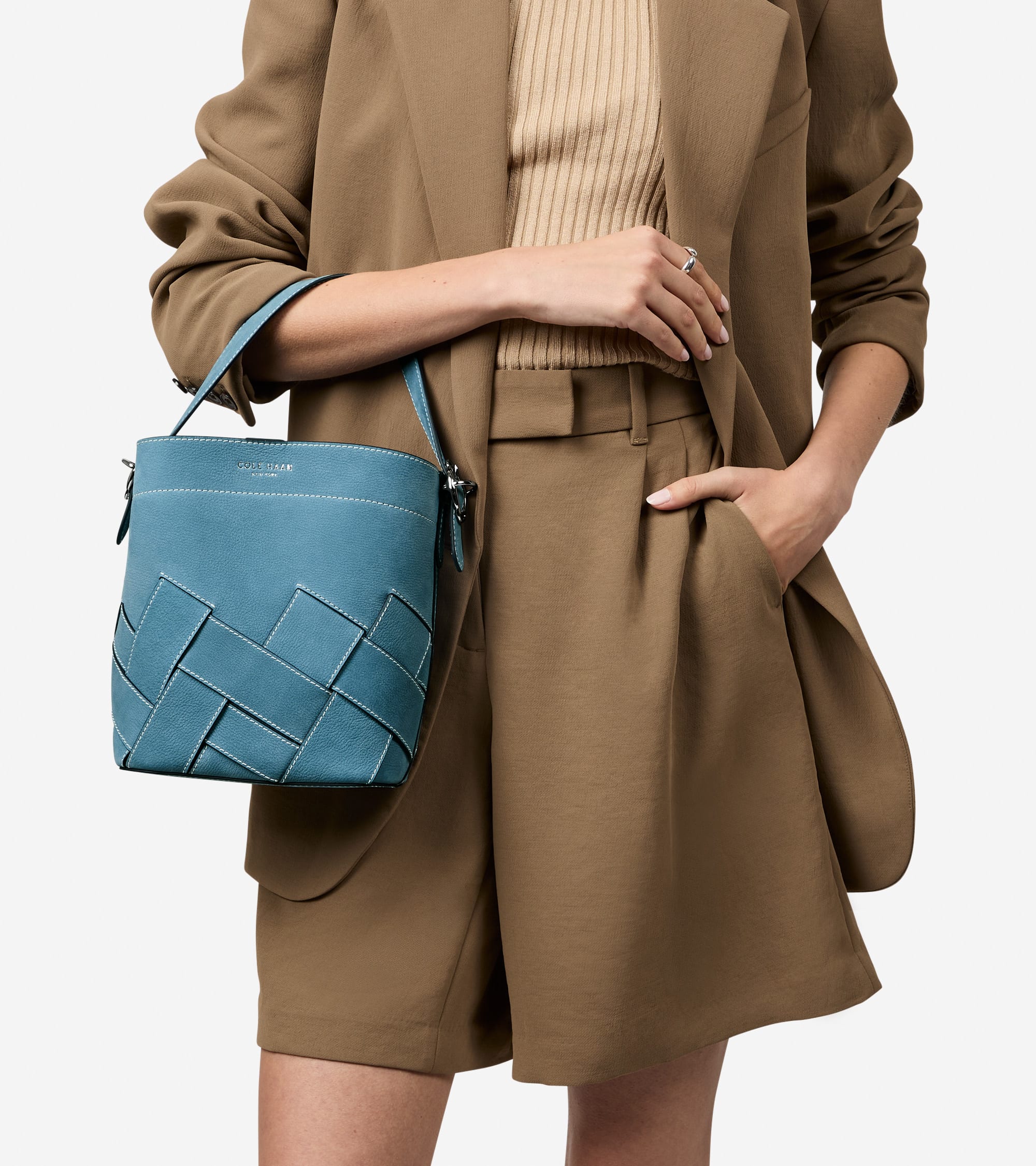 Women's Alexandria Small Bucket Crossbody Bag