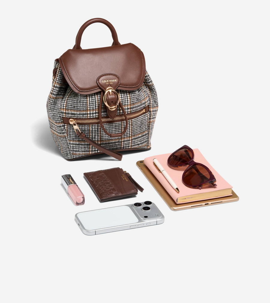 Women's Alexandria Flap Small Backpack